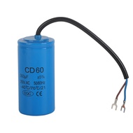 CD60 250V 300uf Switching Capacitor ป้องกันการระเบิดเครื่องใช้ในครัวเรือนอุปกรณ์เสริมตัวเก็บประจุมอเ