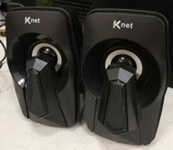 二手不良品 KTNET/QB81 LED 二件式彩漾藍牙喇叭/USB電源 通電沒聲音