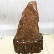 Natural red stone tree made of calcite stone weighing 8KG AND HEIGHT 35 CM for people with Earth and