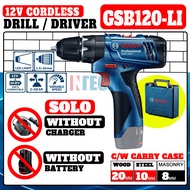 BOSCH GSB120-LI GEN2 (SOLO) 12V CORDLESS IMPACT DRILL / DRIVER - without battery &amp; charger