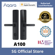 Aqara A100 Smart Door Lock, Compatible with Google Home & HomeKit, Home Key,  with/without installat