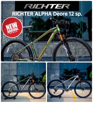 จักรยานเสือภูเขา RICHTER รุ่น ALPHA ล้อ 29 นิ้ว ชุดเกียร์ SHIMANO DEORE 12 SP. NEW 2024