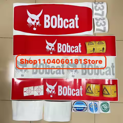 High quality Full Car Label Sticker For Bobcat 320 323 324 325 331 334 335 337