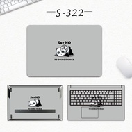 Dell XPS 13-9360 ACD Top Keyboard Bottom PVC Vinyl Laptop Skin Sticker Notebook Decal Removable Scra