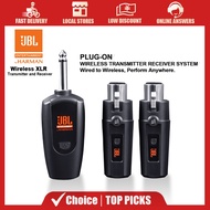 JBL UHF wireless dynamic microphone, equipped with Cannon transmitter and 6.35mm receiver, compatibl