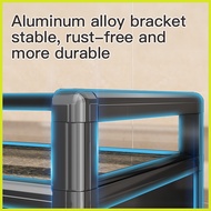 ∼ ◐ ╭ Dish Rack Kitchen Organizer Aluminum Alloy Lagayan Ng Plato Plates Glasses Storage Cabinet Wi