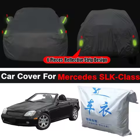 Car Cover Anti-UV Sun Shade Snow Rain Protection Cover For Mercedes SLK-Class SLK200 SLK230 SLK280 S