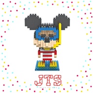 JTS LOZ 9422 Mickey Mouse Diver Disney Diamond Blocks Toys