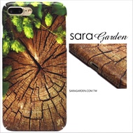 【Sara Garden】客製化 全包覆 硬殼 蘋果 iphoneX iphone x ix 手機殼 保護殼 高清年輪木紋