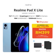 [ Special Offer ] Reamle Pad X Lite Tablet (16GB+512GB) – 11.5" Display | 8MP AI Camera | 12000mAh B