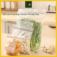 Ziplock Food Bag Resealable Reusable Fresh Food Preservation Bag Food Storage Bag