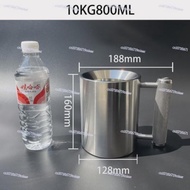 Dumbbell AISI304 Stainless Steel Material 300ml 660ml Capacity for Available 8kg Heavy  17.6lbs