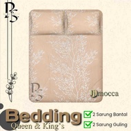 AESTHETIC MOTIF BED SHEET MOCCAJEJU SINGLE QUEEN & KING'S SIZE 80x200/90x200/100x200/120x200/160x200