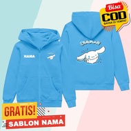 Cinnamoroll Zipper Hoodie Jacket Cinnamoroll Zipper Jacket/ Cinnamoroll Kids Sweater Jacket/