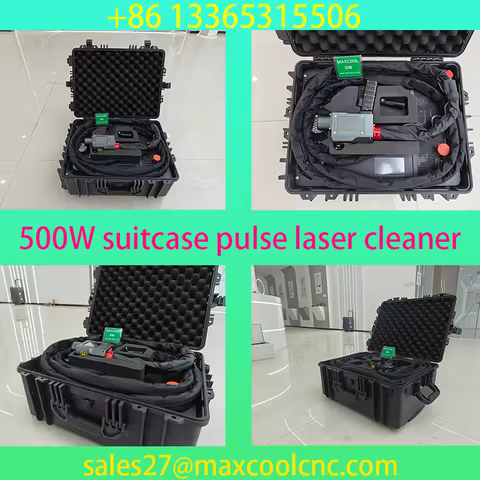 200W JPT Pulsed Fiber Laser Cleaning Machine 300W 500W Laser Cleaner for Cleaning Rust and Painting