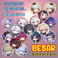 Honkai Star Rail Pin Herta Acheron Aventurine Phainon HSR hoyoverse Button Badge Pin/