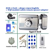 12V Ewelink Phone Remote Control Electric Door Lock Wifi Unlock Auto-Lock Gate Access Control System