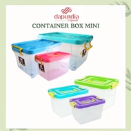 CONTAINER BOX MINI UK 10 ~ 45 L Multipurpose Economical Storage Box, Top Handle - DMJ