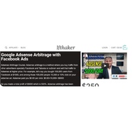 ifthaker – AdSense Arbitrage Full Masterclass Course