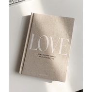 LOVE Journal / In Relationship Journal Couple Journal Couple Book A5 Notebook Buku Nota Journal Book
