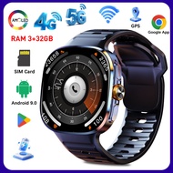 M99 Smart Watch 4G/5G SIM & WiFi NFC Rotating Camera Real-time Heart Rate Support Download APP for S