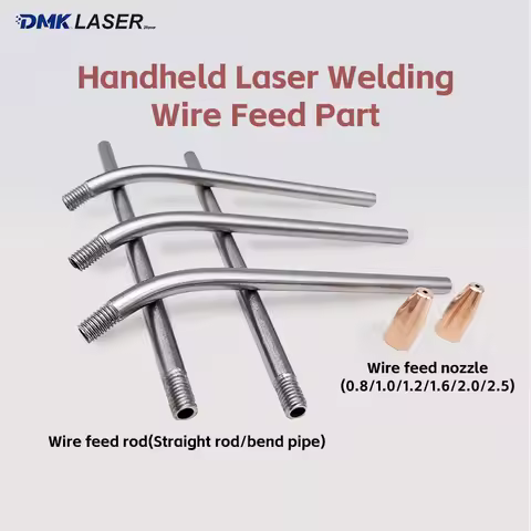 Laser Welding Wire Feed Nozzle D7 M5 H15 Guide Wire Rod Handheld Laser Weld Guide Wire Nozzles Strai