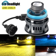 OPENMALL 1Pc 12V H7 H11 H8 H9 9006 HB4 Car Lens Headlight Led Fog Light Bulb LED Fog Lamp White Yell