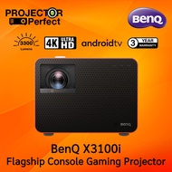 BenQ X3100i Flagship Console Gaming Projector, 4K UHD, 3300 Lumens, Dual-HDMI with Android TV (3 Years Warranty) สามารถออกใบกำกับภาษีเต็มรูปแบบได้