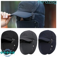 JENNIFERDZSG Windproof Ear Protection Pilot Hat, Acrylic Fibers Ear Protection Men's Stylish Warm Ea