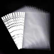 Waterproof Transparent Thick A4 File Pocket 11 Holes