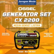 GENSET RX 2200 OSSEL GENSET 1000WATT GENSET 1000 WATT GENERATOR 1000