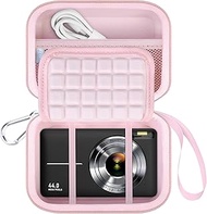 Lacdo Camera Carrying Case for CAMKORY DC403, KODAK PIXPRO FZ55, Canon PowerShot G7 X Mark III/SX740