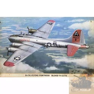 Hasegawa 1/72 B-17G Flying Fortress Blood N Guts American Large Bomber Model Assembled Aircraft