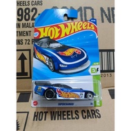 HOTWHEELS SUPERCHARGED BLUE (Blister Kemek)