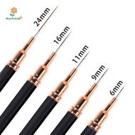 LILY 5 Pcs/Set Professional Nail Art Liner Brush For Striping Painting Design,Gel Liner Nail Art Bru