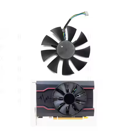Z Cooler Fan For Radeon SAPPHIRE RX550 2G PULSE HQ Video Graphics Card GA91A2H