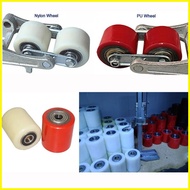 ℗ ♣ ㍿ Polyurethane Jack Lift Pallet Wheel Truck Load Wheel With Bearing Jack Lifter Pallet Wheels
