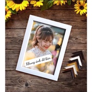 (Frame factory) desktop photo frame B6 (13x18) A5(15x21)A6(10x15) many colors, wall frame