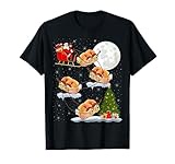 Funny Xmas Lighting Tree Santa Riding Discus Fish