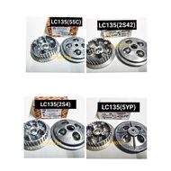 [1Set]Yamaha LC135 Clutch Boss& Clutch Pressure Plate/Rumah Clutch [2S42,2S4,5YP,55C]