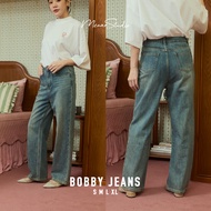 [ Bobby Jeans ] กระบอกใหญ่ ทรงโคร่งๆ ช่วงนี้กำลังอินสุดๆ เทรน Y2K ต้องมา ผ้านิ่มมากเหมือนไม่ได้ใส่ยี