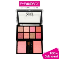 OBUSE - Eyeshadow 8 Color & Blusher 2 Color