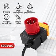 Quality Supplier KOA7 Machine Switch 400V 3 Phase w/60cm Cable and Phase Inverter Combined Emergency