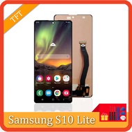 หน้าจอ TFT S10 Lite สำหรับ Samsung S10 Lite จอแสดงผล LCD แบบสัมผัสหน้าจอประกอบ G770F SM-G770F /Ds G7