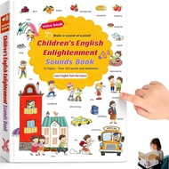 500-Word Audio Learning Book for Toddlers, 2026 New English Sound Books for Kids, 18 Topics Recharga