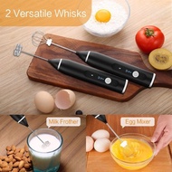 USB Speed Adjustable Milk Frother / 3 Speed / Rachargeable / Handheld Electric Foam