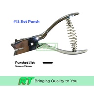 #013  Allwin Slot Punch Zinc Alloy Plated Chrome High Quality Single Slot Punch