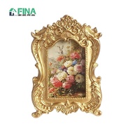 Vintage Photo Frame 2.3 x 3 Retro Desktop Resin Ornate Style Picture Frame Photo Display Holder Home