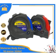 Rubber Body Meter Roll Meter 3 M - 5 M - 7.5 M - 10 M JEJE/EALSEM/SONIC - Measuring Tape Building Me