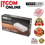 TOTOLINK 24 PORT 100MBPS NETWORK SWITCH (SW24D)